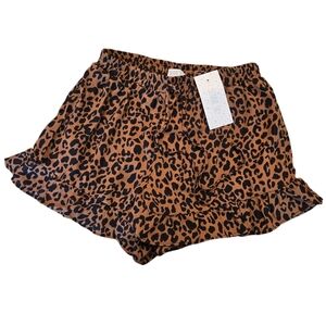 Sienna Sky Animal Print Shorts